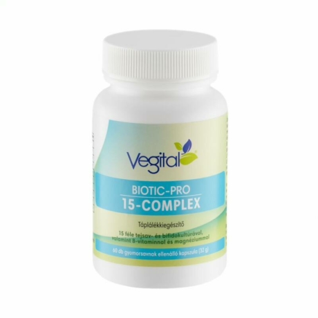 Vegital Biotic-Pro 15-Complex, 60 db