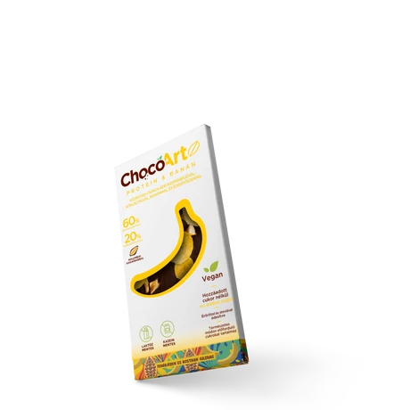 ChocoArtz Protein & Banana csokoládé rizsfehérjével 70g