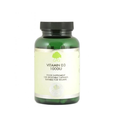 D3-VITAMIN VEGÁN 1000NE 120 KAPSZULA (G&G)