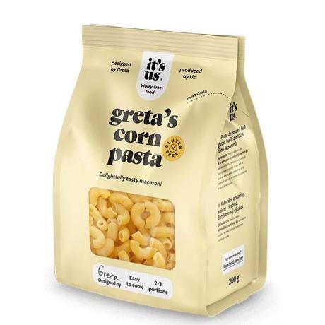 it's us GRETA'S kukorica száraztészta szarvacska 200g