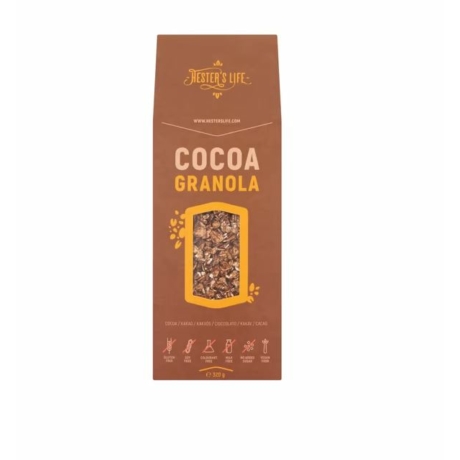 Hester’s Life Cocoa Granola-Kakaós granola 320 g