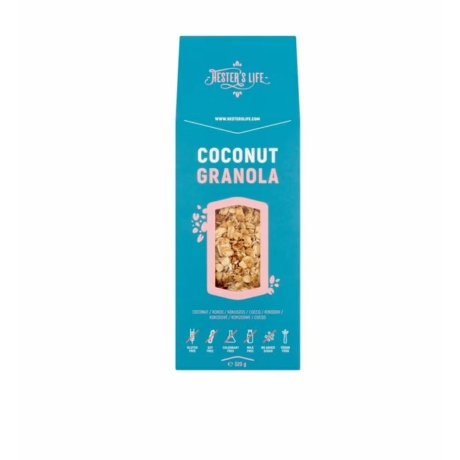 Hester’s Life Coconut Granola-Kókuszos granola  320 g