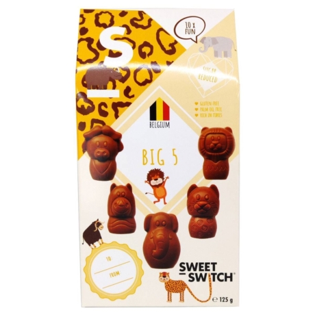 Sweet Switch Big5 pralinével töltött tejcsokoládé 125 g
