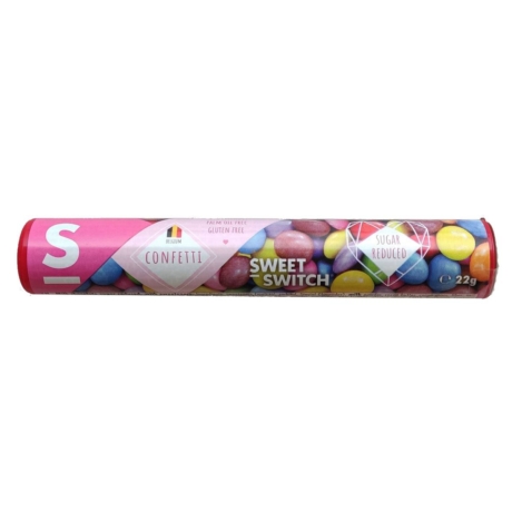 Sweet Switch Confetti tejcsokoládé drazsé 22g